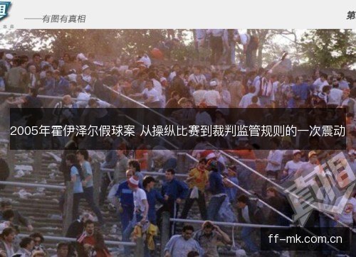 2005年霍伊泽尔假球案 从操纵比赛到裁判监管规则的一次震动